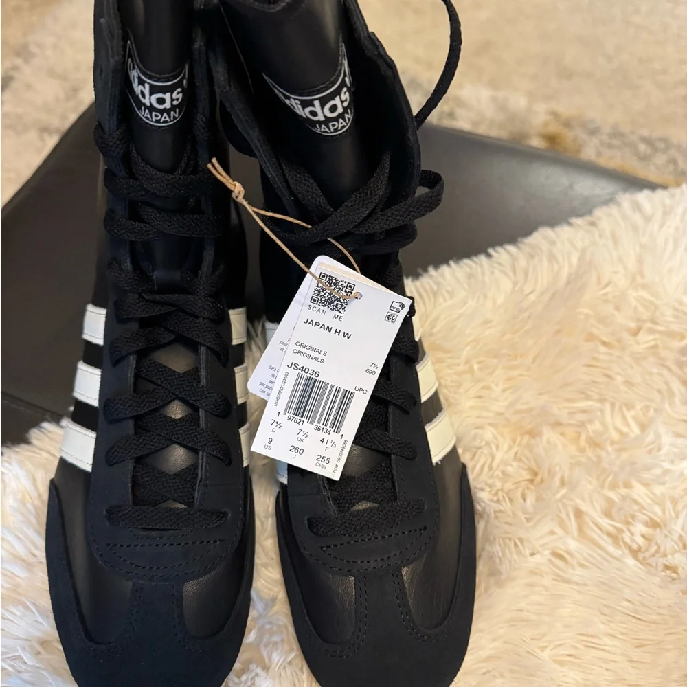 Adidas Japan H Black High-Top Sneakers - Picture 4 of 4